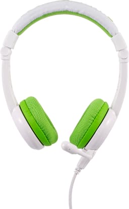 BuddyPhones School+ on ear-hörlurar (gröna)
