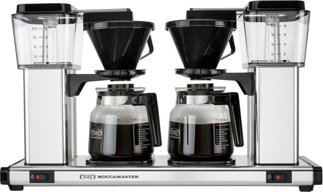 Moccamaster Manual Dubbel kaffebryggare 59255