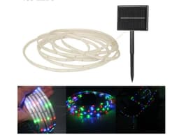 LED ljusslinga med solceller 3 meter