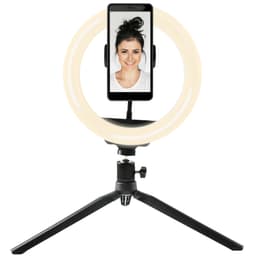 Denver 8"" LED Ring light med 19cm trebens-stativ