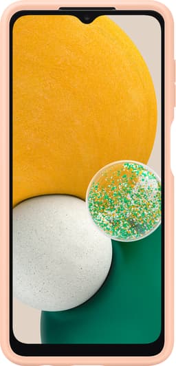 Samsung Galaxy A13 5G suojakuori korttipaikalla (vaaleanpunainen)
