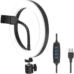 Ringlys til smartphone Ø20 cm uden stativ