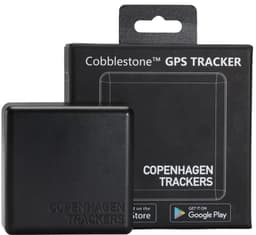 Cobblestone iskunkestävä GPS-paikannin (musta)