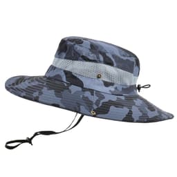 Sun Bucket Hat Bred brem for utendørs bruk Grå Hat circumference: 58-60 cm