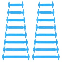 Solmittavat joustavat kengännauhat Sininen