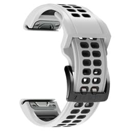 Kellon rannekoru Musta + Valkoinen Garmin Fenix7/6/5
