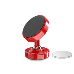 Magnetisk telefonholder for bilen 360 graders rotasjon rød