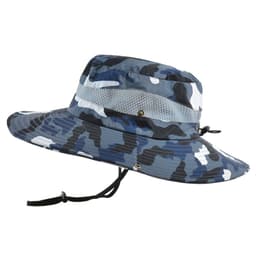 Sun Bucket Hat Bred brem for utendørs bruk Blå Hat circumference: 58-60 cm
