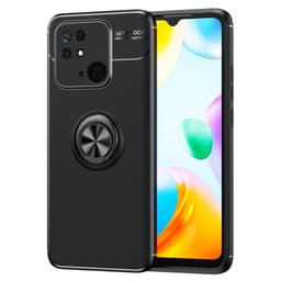 Redmi 10C TPU skal med Finger Ring - Svart