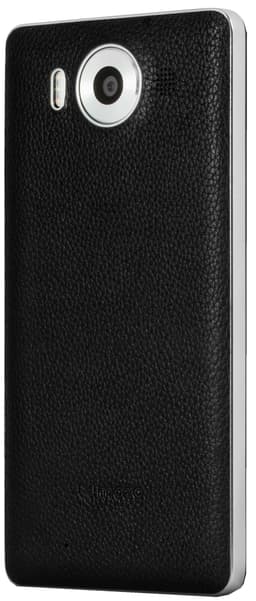 Mozo Lumia 950 mobildeksel (sort/sølv)