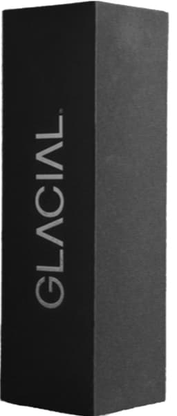 Glacial flasklåda GL2040700199 (Black silver)