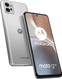 Motorola Moto G32 smarttelefon 4/128GB (satin silver)