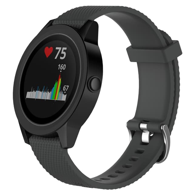 Garmin VivoActive 3 / Move / HR rannekoru harmaa