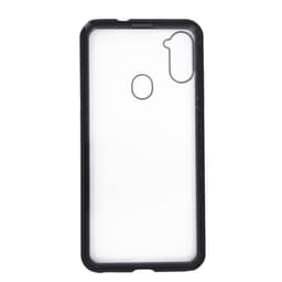 Samsung Galaxy A11 -suojakuori kaksipuolinen karkaistu lasi Musta