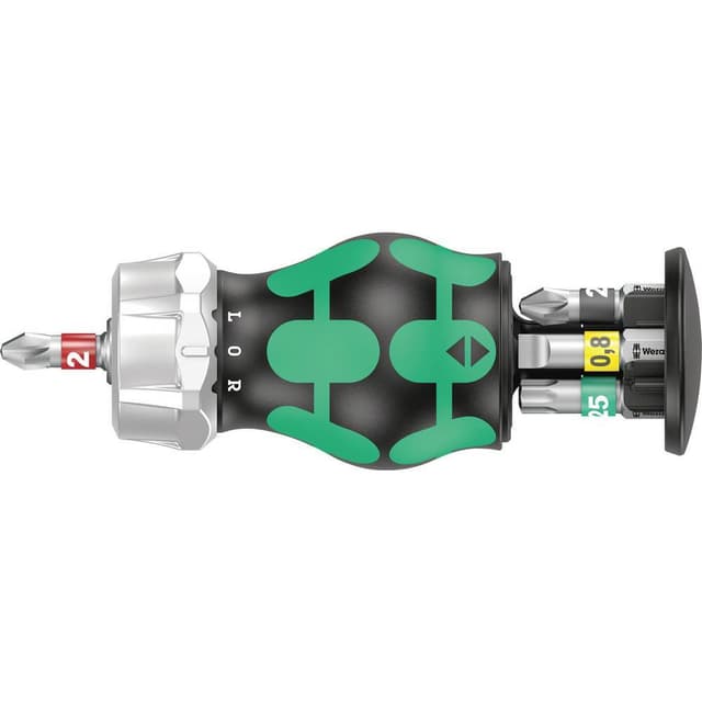 Bit-Set Wera Kraftform Kompakt Stubby Magazin RA 2