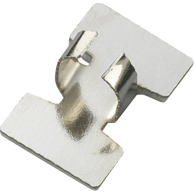 TRU COMPONENTS Befæstigelsesbånd Selvklæbende 543638 Bundt-Ø-område 9.50 mm (max) Sølv 1 stk