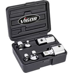Hylsnyckeladapterset Drivning 1/4, 3/8, 1/2, 3/4 Output