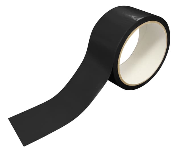 Work>it® gaffatape 48 mm × 10 meter svart