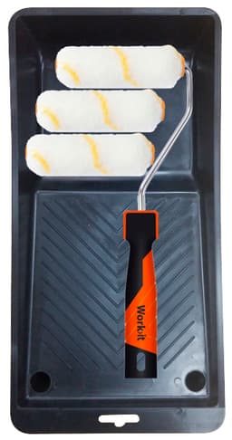 Home>itmalerrulle med 2 ekstra ruller i mohair 10 cm