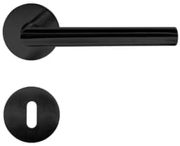 Home>it® dørgreb med V-greb 16 mm matsort