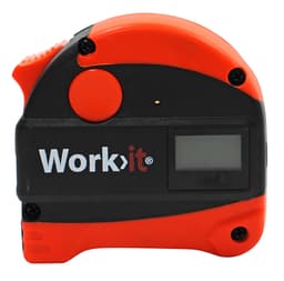 Work>it® målebånd med laseravstandsmåler 5 + 40 meter