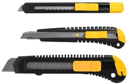 Millarco® kniv 9 och 18 mm 3-pack