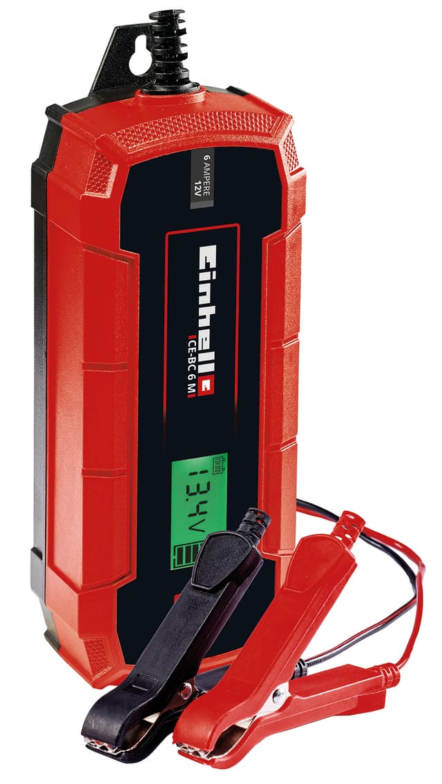 Batterilader, 12V/6A CE-BC 6 M