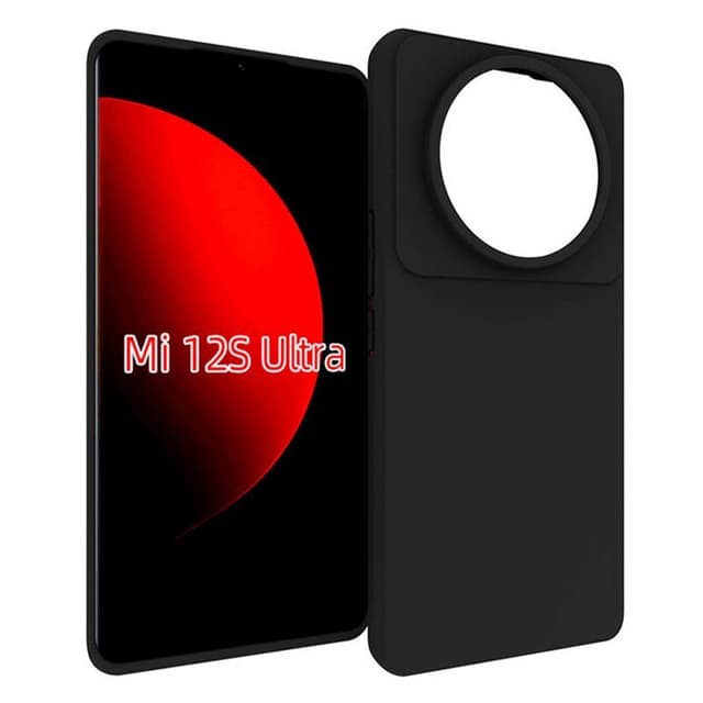 Silikon skal svart Xiaomi 12S Ultra
