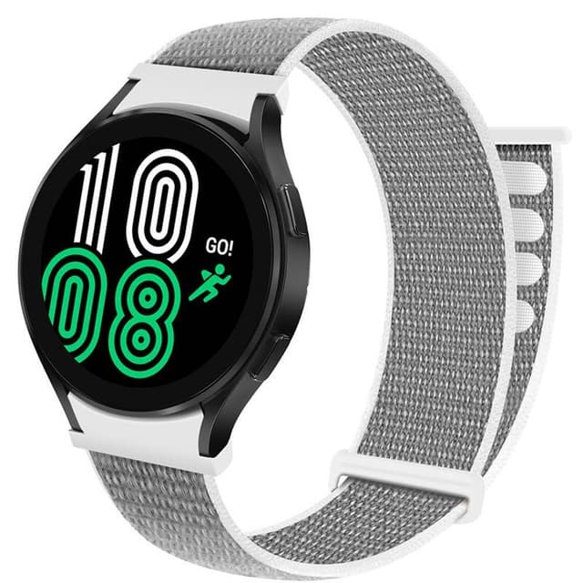 Nylon Armbånd  No-Gap Samsung Galaxy Watch 4 (40mm) - Seashell