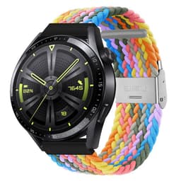 Flettet Elastik Armbånd Huawei Watch GT3 (46mm) - light rainbow