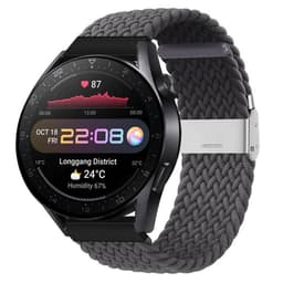 Punottu elastinen rannekoru Huawei Watch 3 Pro (48mm) - skygrey