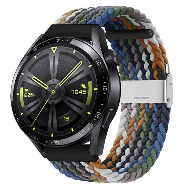 Flettet Elastik Armbånd Huawei Watch GT3 (46mm) - cowboy