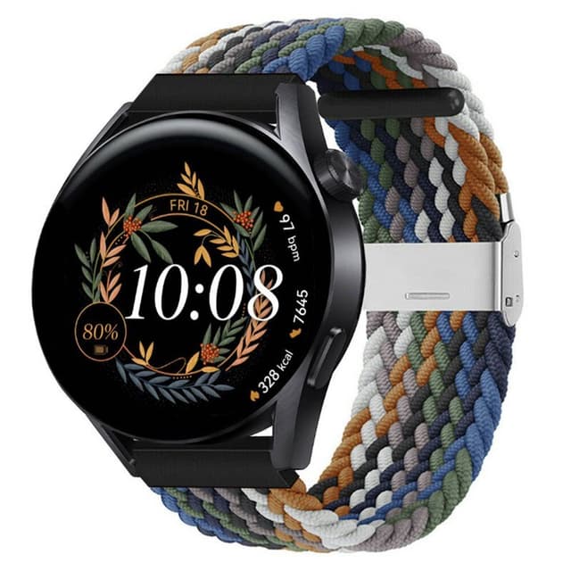 Flettet Elastik Armbånd Huawei Watch GT3 (42mm) - cowboy
