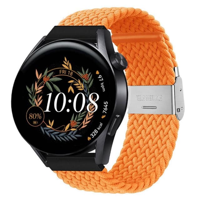 Flettet elastisk armbånd Huawei Watch GT3 (42mm) - Oransje