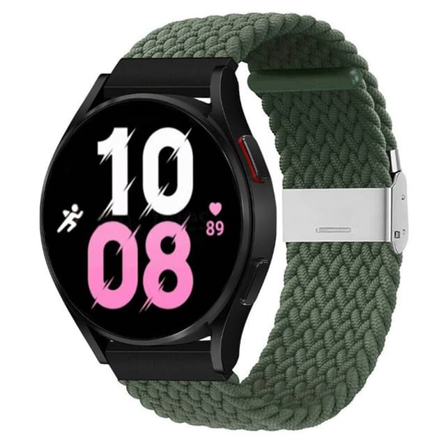 Flettet Elastik Armbånd Samsung Galaxy Watch 5 (40mm) - Army