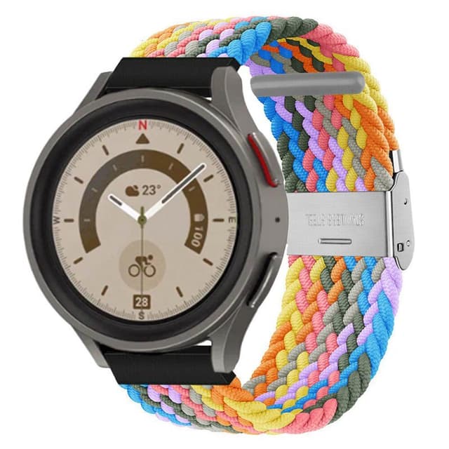 Flätat Elastiskt Armband Samsung Galaxy Watch 5 Pro (45mm) - Light ra