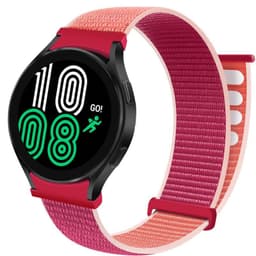 Nylon armbånd No-Gap Samsung Galaxy Watch 4 (44mm) - Pomegranate