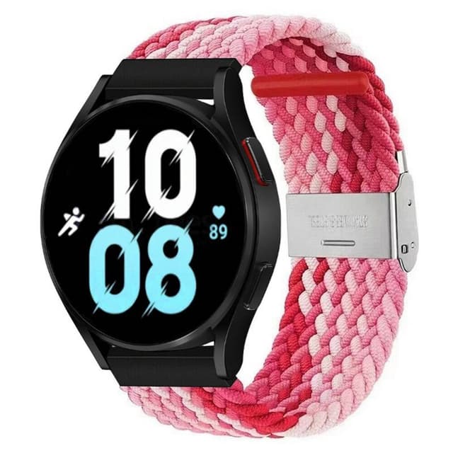 Flettet Elastik Armbånd Samsung Galaxy Watch 5 (44mm) - gradientred
