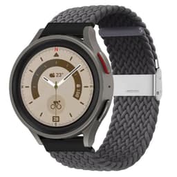 Flätat Elastiskt Armband Samsung Galaxy Watch 5 Pro (45mm) - Skygrey