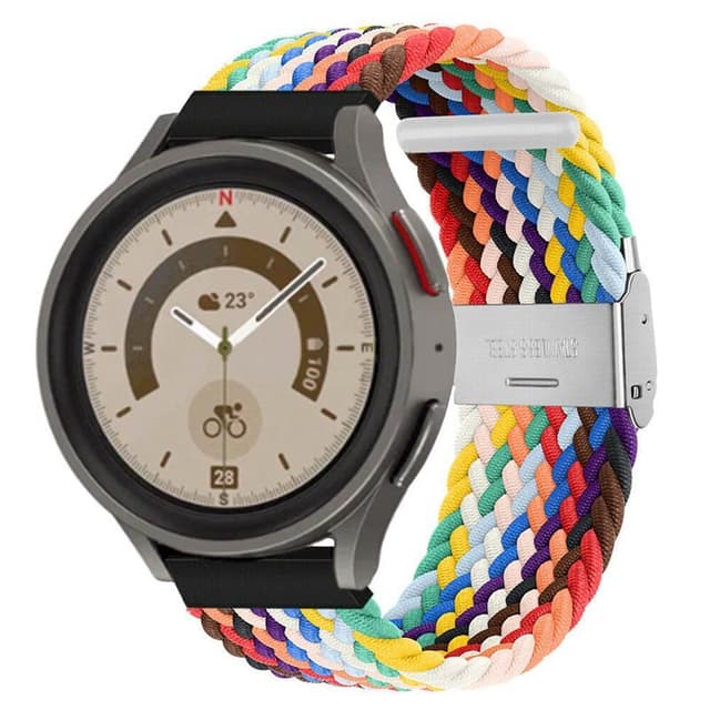 Flettet elastisk armbånd Samsung Galaxy Watch 5 Pro (45mm) - pride ed