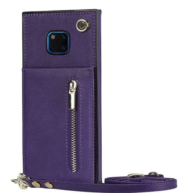 Zipper necklace case Huawei Mate 20 Pro - Lila