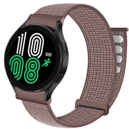 Nylon Armbånd  No-Gap Samsung Galaxy Watch 4 (40mm) - Smokey Mauve