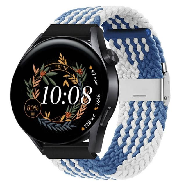 Flettet elastisk armbånd Huawei Watch GT3 (42mm) - bluewhite