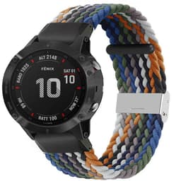 Punottu elastinen rannekoru Garmin Fenix 6 - cowboy