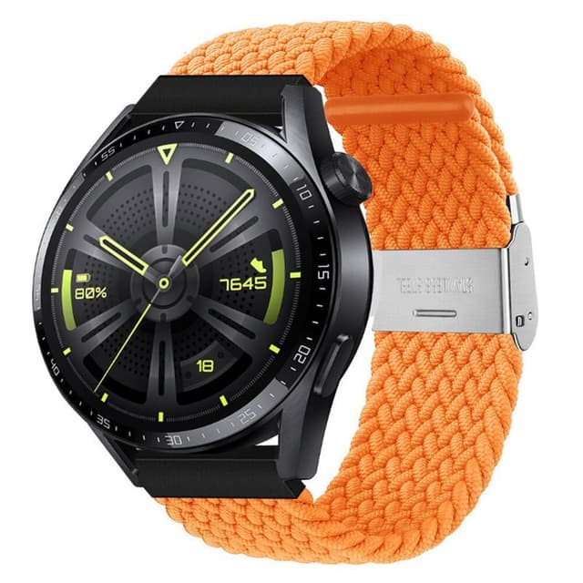 Flätat Elastiskt Armband Huawei Watch GT3 (46mm) - Orange