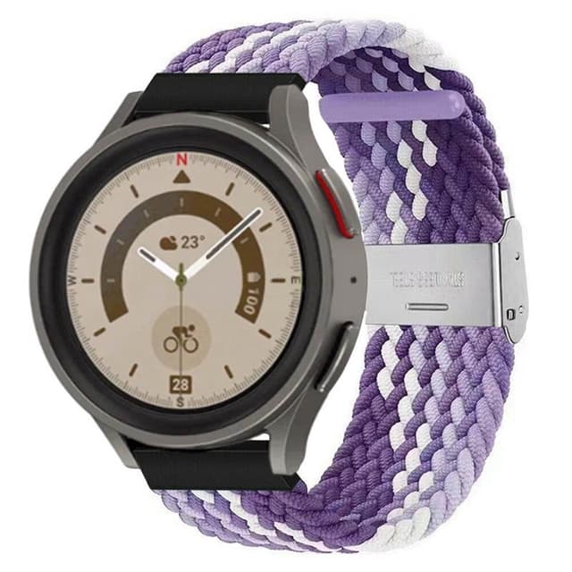 Flettet Elastik Armbånd Samsung Galaxy Watch 5 Pro (45mm) - gradientp