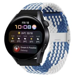 Flettet elastisk armbånd Huawei Watch 3 (46mm) - bluewhite