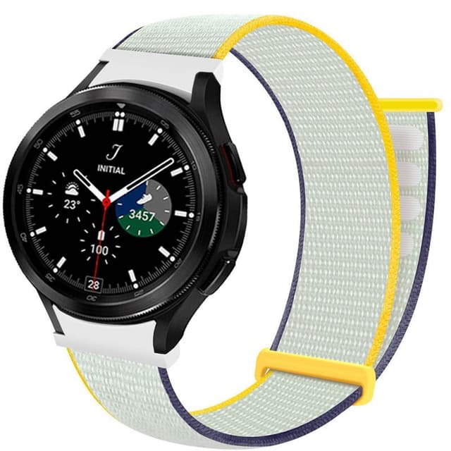 Nylon armbånd No-Gap Samsung Galaxy Watch 4 Classic (42mm) - Sea Salt