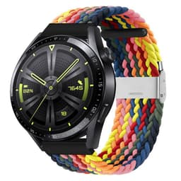 Flettet Elastik Armbånd Huawei Watch GT3 (46mm) - rainbow