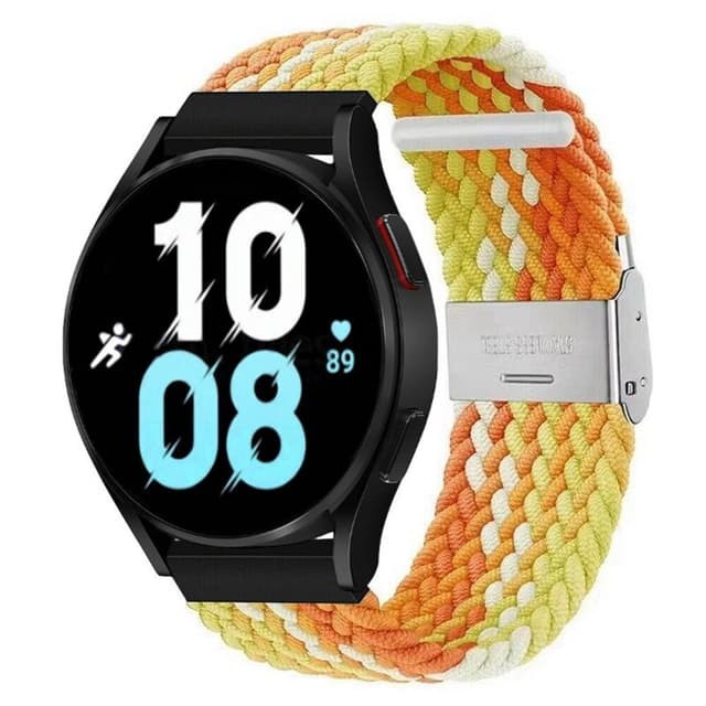 Flettet Elastik Armbånd Samsung Galaxy Watch 5 (44mm) - Gradientorang